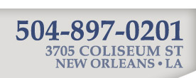 call 504-897-0201